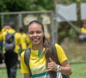 Stephania Vélez es entrega en el fútbol femenino
