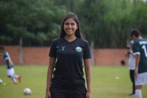 Sara Montenegro, la ‘fisio’ que acompaña el zonal en Ibagué