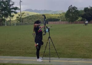 La arquera Sara López brilló en Puerto Rico