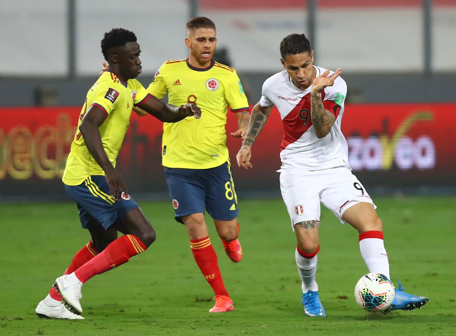 Colombia enderezó su camino en Eliminatorias ante Perú