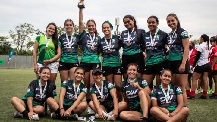 Bronce femenino para el rugby risaraldense en Barranquilla