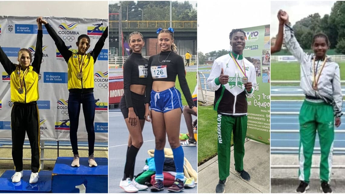 El Atletismo del Eje Cafetero sumó seis medallas en Nacional Interclubes de Bogotá