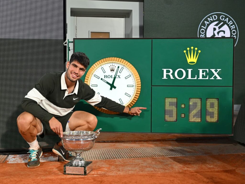 CARLOS ALCARAZ CAMPEÓN ROLAND GARROS