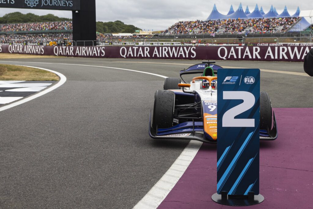 Sebastián Montoya, P2 en Silverstone, velocidad 2025