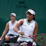 Angélica Bernal hace historia en Wimbledon